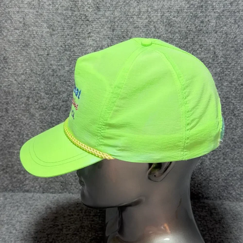 Vintage 1980’s Hot Boat Magazine Beverley Hills, CA. Rope Trucker Hat Nylon Rare